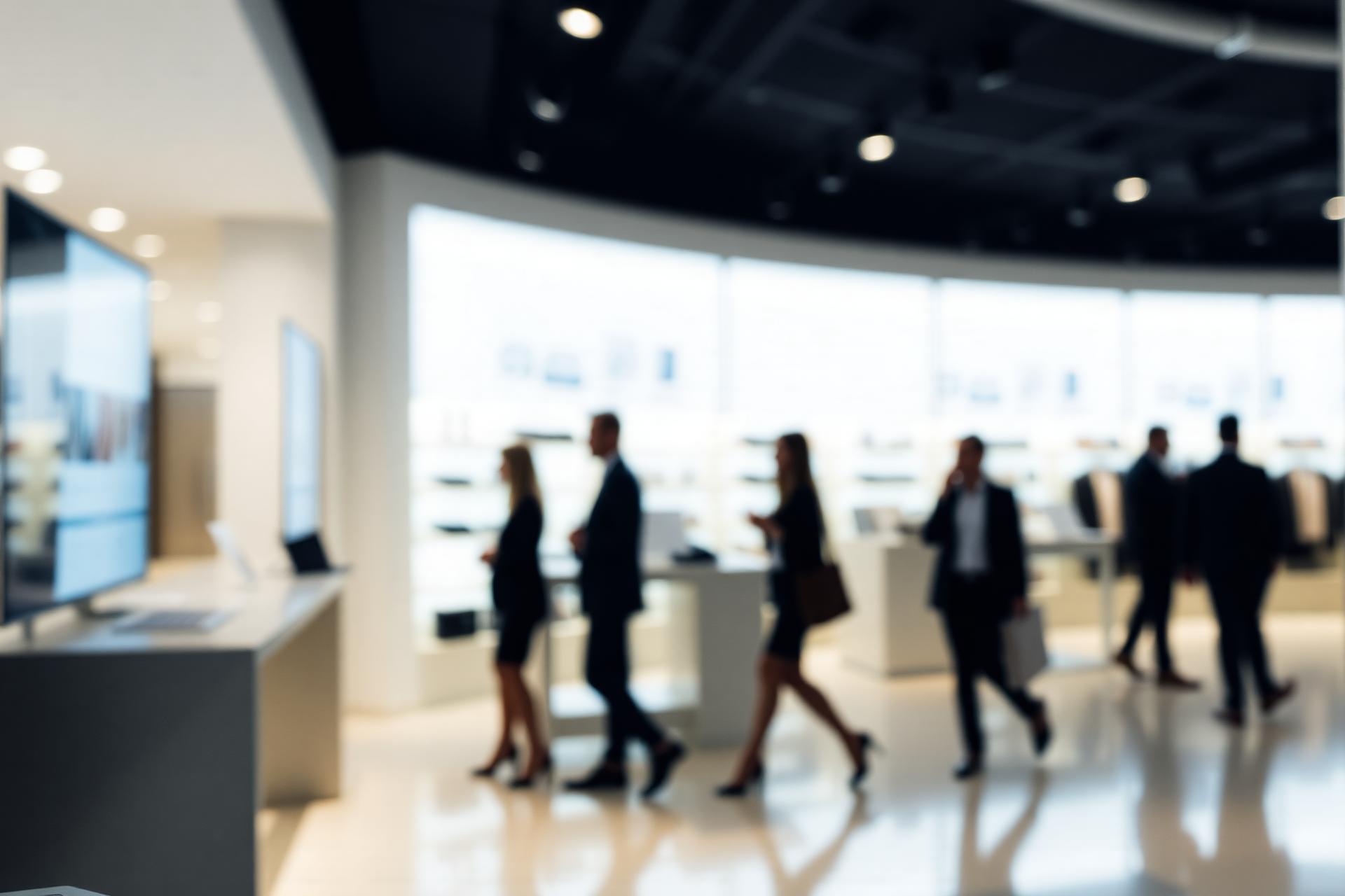 Professionelt salgsmiljø i moderne retail